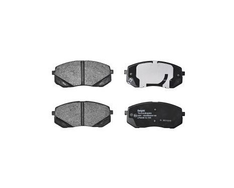 Brake Pad Set, disc brake LP3538 Delphi, Image 2
