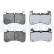 Brake Pad Set, disc brake LP3540 Delphi, Thumbnail 3