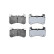 Brake Pad Set, disc brake LP3540 Delphi, Thumbnail 2