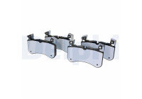 Brake Pad Set, disc brake LP3540 Delphi