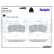 Brake Pad Set, disc brake LP3542 Delphi, Thumbnail 2