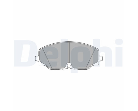 Brake Pad Set, disc brake LP3543 Delphi