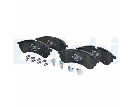 Brake Pad Set, disc brake LP3545 Delphi