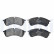 Brake Pad Set, disc brake LP3545 Delphi, Thumbnail 2