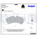 Brake Pad Set, disc brake LP3545 Delphi, Thumbnail 3