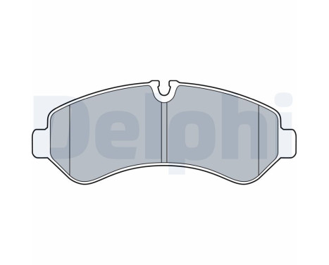 Brake Pad Set, disc brake LP3548 Delphi
