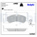 Brake Pad Set, disc brake LP3548 Delphi
