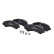 Brake Pad Set, disc brake LP3548 Delphi, Thumbnail 2
