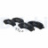 Brake Pad Set, disc brake LP3548 Delphi, Thumbnail 2