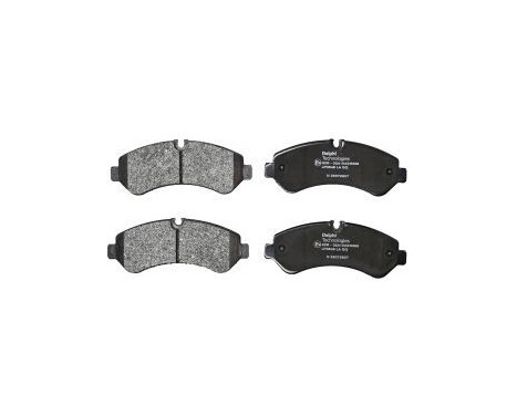 Brake Pad Set, disc brake LP3548 Delphi, Image 2