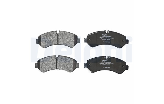 Brake Pad Set, disc brake LP3548 Delphi, Image 2