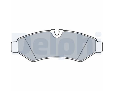 Brake Pad Set, disc brake LP3549 Delphi