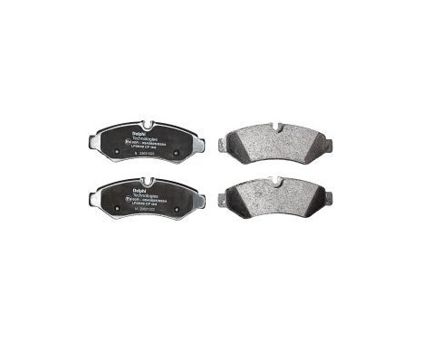 Brake Pad Set, disc brake LP3549 Delphi
