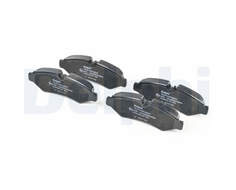 Brake Pad Set, disc brake LP3549 Delphi, Image 2