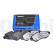 Brake pad set, disc brake LP3549LC Delphi