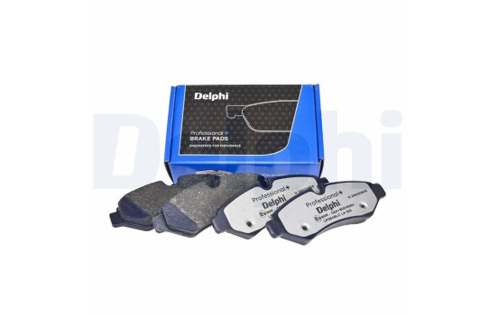 Brake pad set, disc brake LP3549LC Delphi