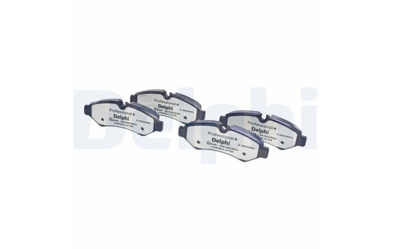 Brake pad set, disc brake LP3549LC Delphi, Image 2