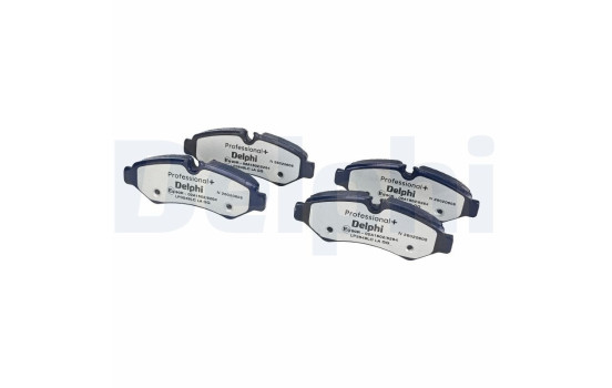 Brake pad set, disc brake LP3549LC Delphi, Image 2
