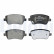 Brake Pad Set, disc brake LP3550 Delphi, Thumbnail 3