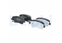 Brake Pad Set, disc brake LP3550 Delphi