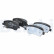 Brake Pad Set, disc brake LP3550 Delphi