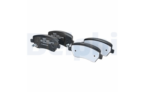 Brake Pad Set, disc brake LP3550 Delphi
