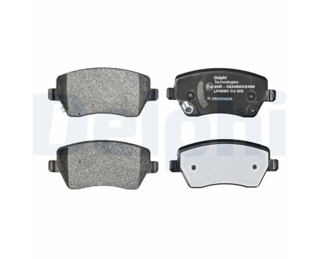 Brake Pad Set, disc brake LP3550 Delphi, Image 2