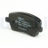 Brake Pad Set, disc brake LP3551 Delphi, Thumbnail 2