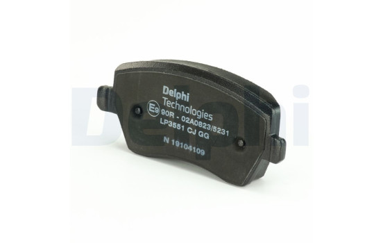 Brake Pad Set, disc brake LP3551 Delphi, Image 2