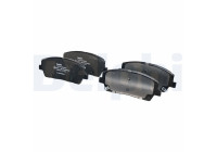 Brake Pad Set, disc brake LP3552 Delphi