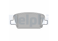 Brake Pad Set, disc brake LP3554 Delphi