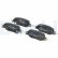 Brake pad set, disc brake LP3566 Delphi, Thumbnail 2