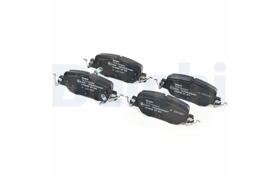 Brake pad set, disc brake LP3566 Delphi, Image 2