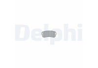 Brake Pad Set, disc brake LP3576 Delphi