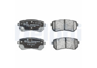 Brake Pad Set, disc brake LP3576 Delphi