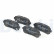 Brake Pad Set, disc brake LP3576 Delphi, Thumbnail 3