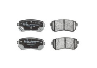 Brake Pad Set, disc brake LP3576 Delphi