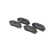 Brake Pad Set, disc brake LP3576 Delphi, Thumbnail 2