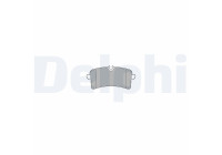Brake Pad Set, disc brake LP3577 Delphi
