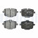 Brake Pad Set, disc brake LP3579 Delphi, Thumbnail 3