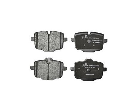 Brake Pad Set, disc brake LP3579 Delphi, Image 2