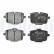 Brake Pad Set, disc brake LP3579 Delphi, Thumbnail 2