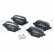 Brake Pad Set, disc brake LP3580 Delphi