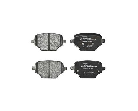 Brake Pad Set, disc brake LP3580 Delphi, Image 2