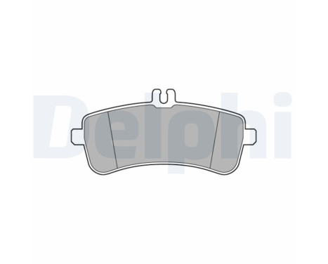 Brake Pad Set, disc brake LP3583 Delphi