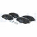 Brake Pad Set, disc brake LP3584 Delphi, Thumbnail 2