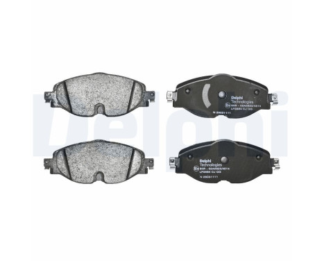 Brake Pad Set, disc brake LP3584 Delphi, Image 3