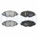 Brake Pad Set, disc brake LP3584 Delphi, Thumbnail 3