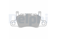 Brake Pad Set, disc brake LP3585 Delphi