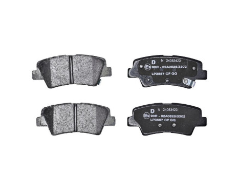 Brake Pad Set, disc brake LP3587 Delphi, Image 3